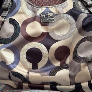 Coach Multicolor Satchel